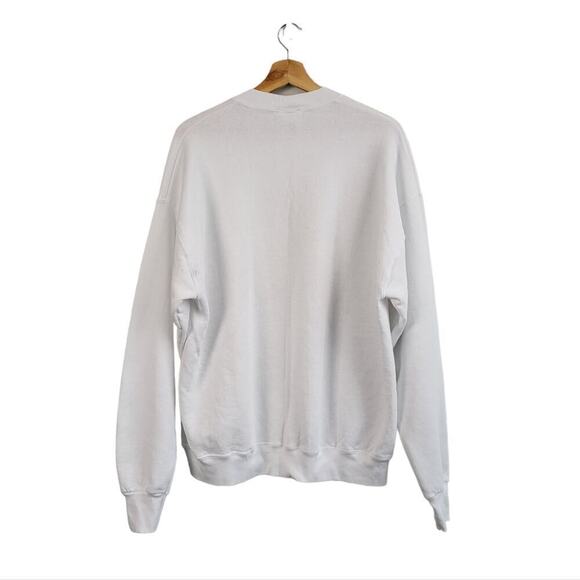 Vintage Las Vegas Stratosphere Metallic Gold Raised Print Slouchy Sweatshirt XL - Picture 5 of 11